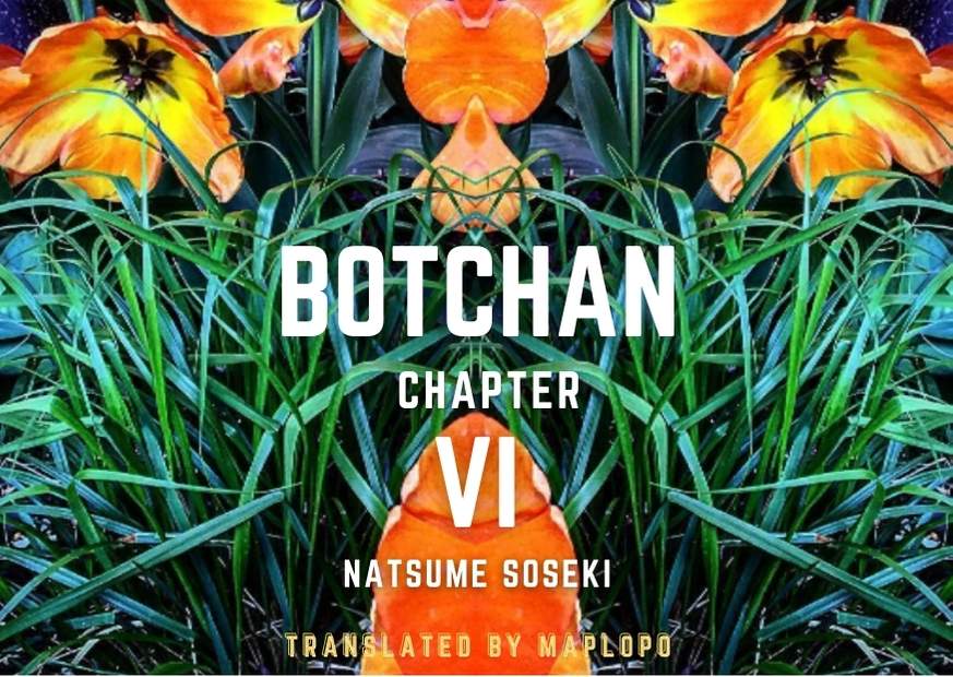 Botchan, Chapter Six Cover, Maplopo, News Image