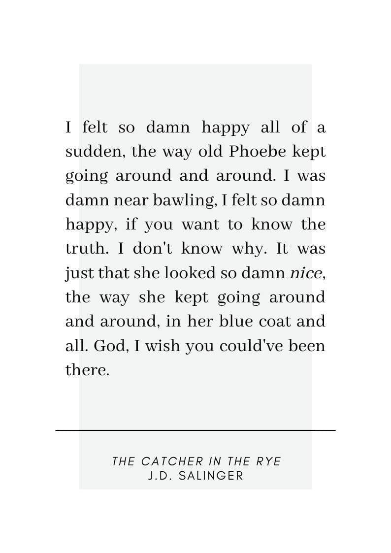 The Catcher in the Rye Quote
