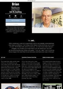 Brian Nelson Guests of Maplopo Bio Page